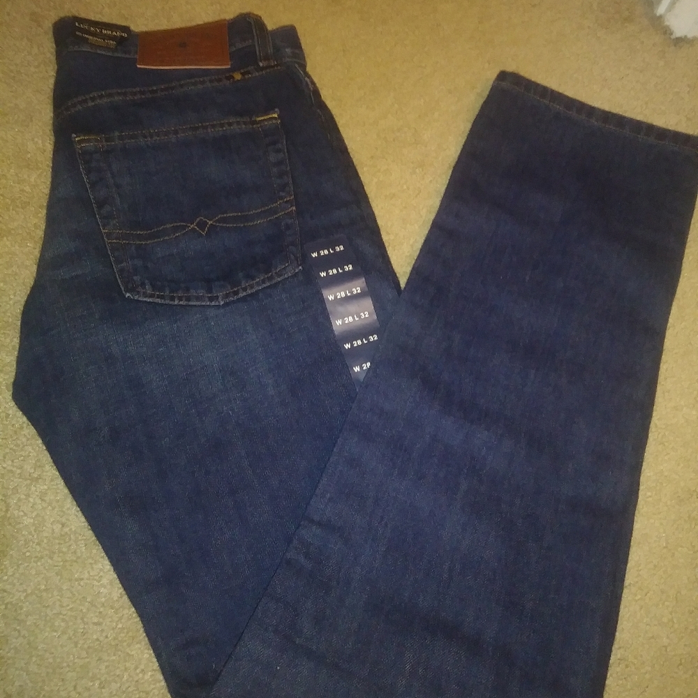 Lucky Brand Straight Leg Jeans